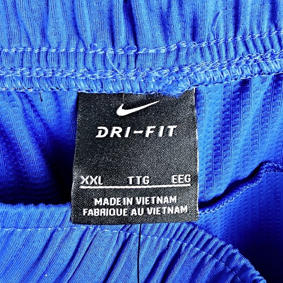 Nike Dri-Fit Blue Training Shorts NWT size XXL - Picture 5 of 12